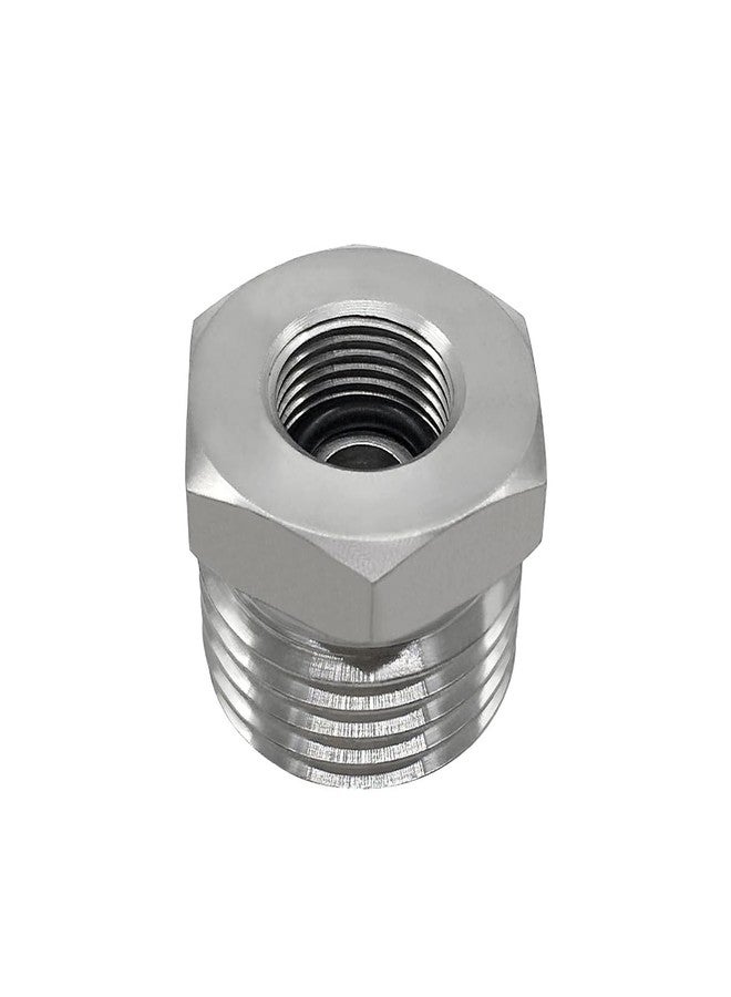 Beduan Stainless Steel 3/8 Compression Female Thread(I.D:0.512") to 3/4 Male Garden Hose Threaded(O.D:1.06") Adapter Hex Bushing(Pls check size chart!) - Image 1